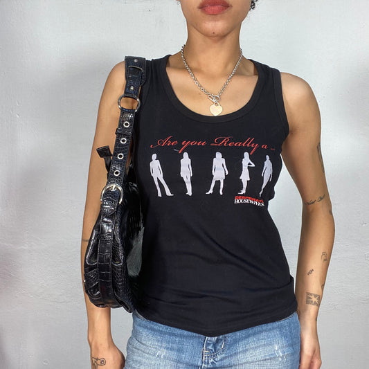 Vintage 2000's Desperate Housewives Black Merch Tank Top (M)