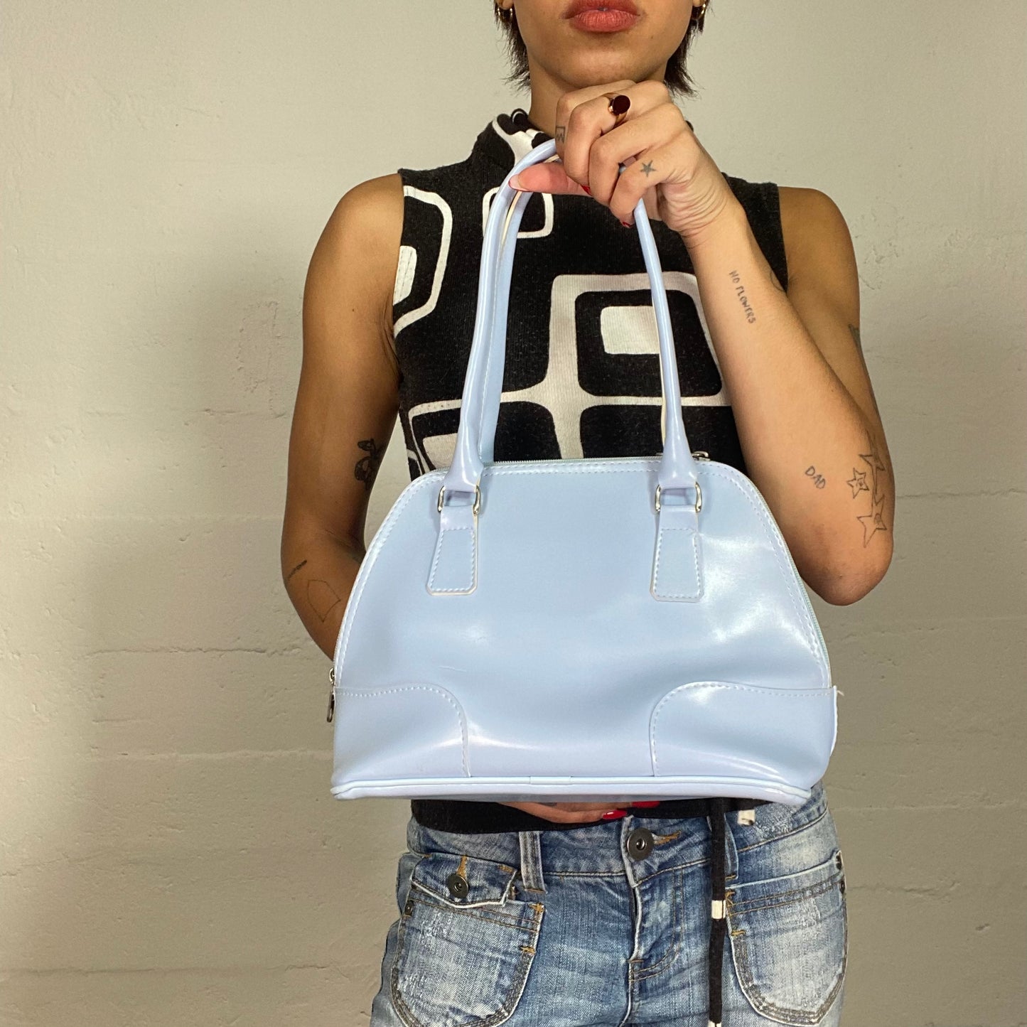 Vintage 2000's Britney Spears Baby Blue Shoulder Bag