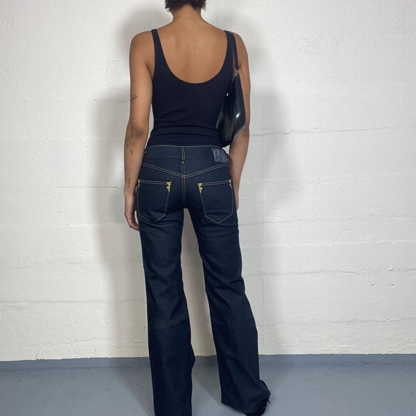 Vintage 2000's Diesel Dark Denim Straight Leg Pants (S/M)