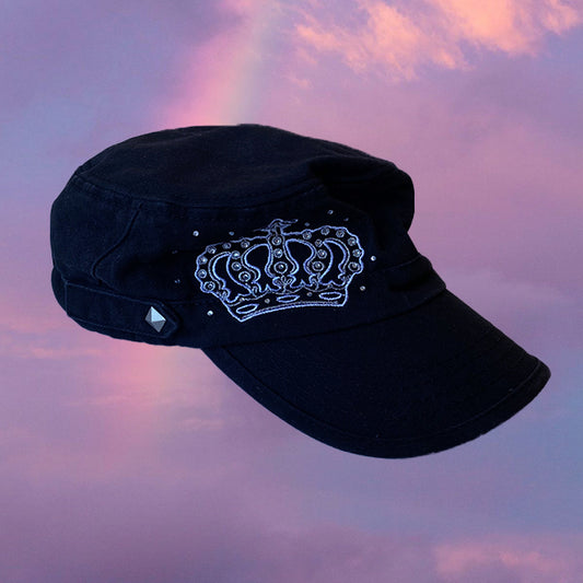 Vintage Y2K Cyber Hard Rock Cafe Newboy Cap