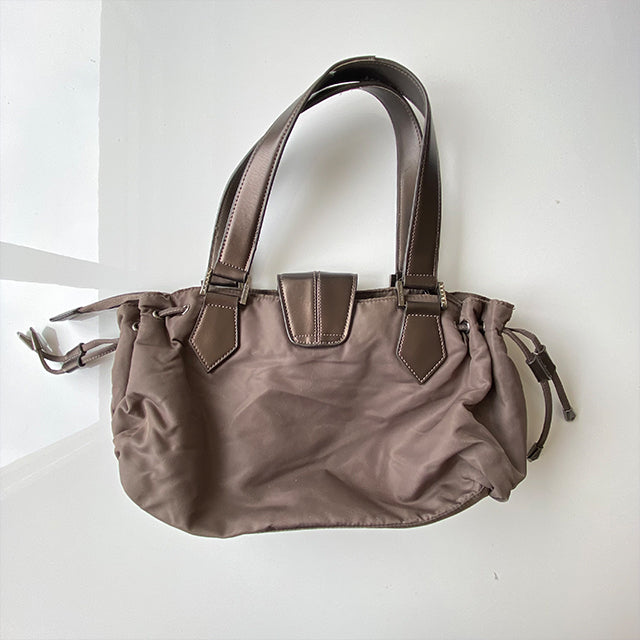 Vintage 90's Mugler Brown Shoulder Bag