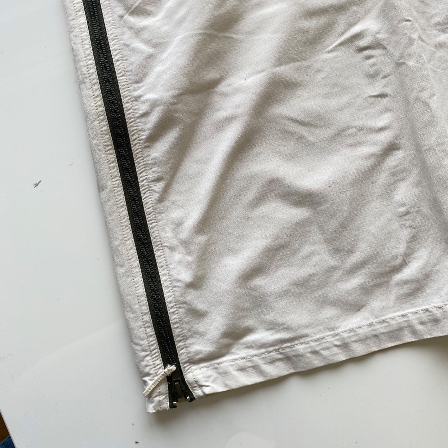 Vintage 90’s Tech Wear White Cargo Maxi Skirt (38 EU / UK 10 / US 6)