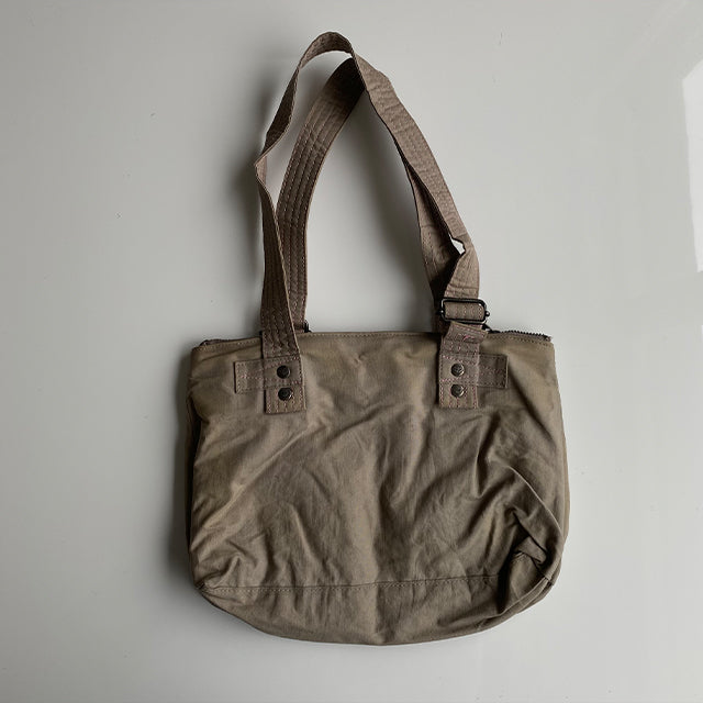 Vintage 90's Khaki Cargo Style Mini Tote Bag