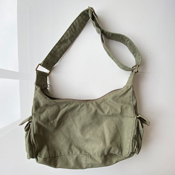 Vintage 90's Skater Grunge Khaki Bag