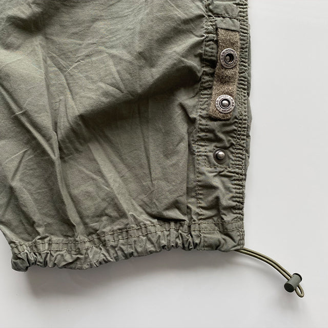 Vintage 90's Low Waist Khaki Cargo Pants with Toggle Details (S - 36 EU / UK 8 / US 4)