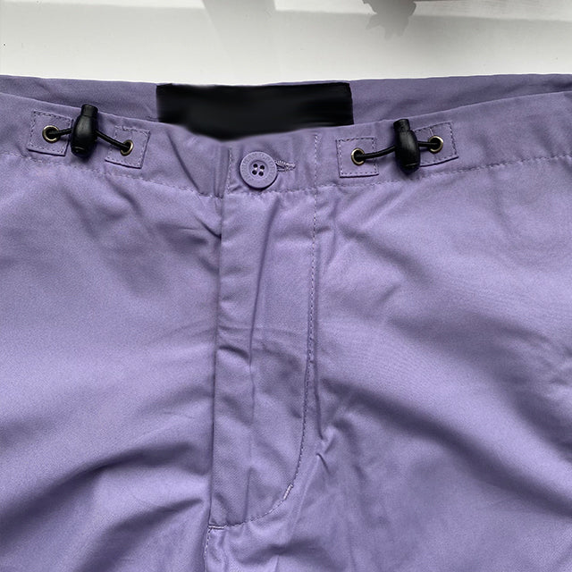 Vintage 90's Skater Lilac Cargos with Toggle Waist and Extra Flare Fit (S/M)