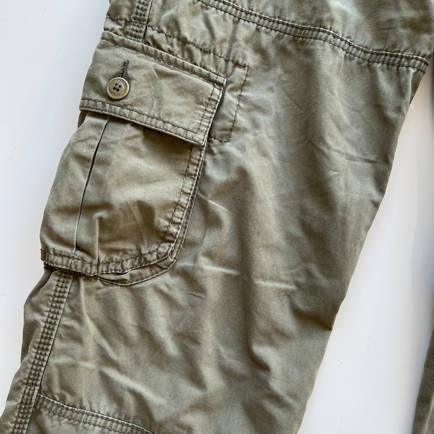 Vintage 90’s Low Waist Khaki Cargo Pants (38 EU / 10 UK / 6 US)