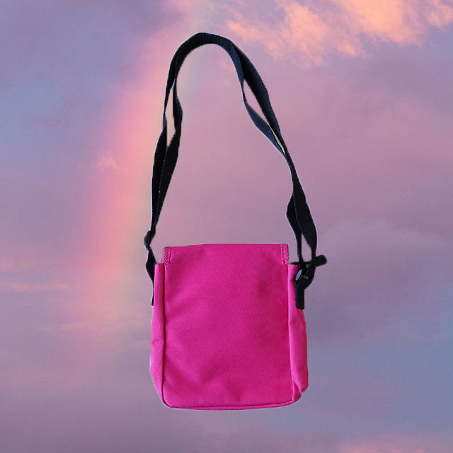 Vintage 90's Rave Hot Pink Crossbody Bag