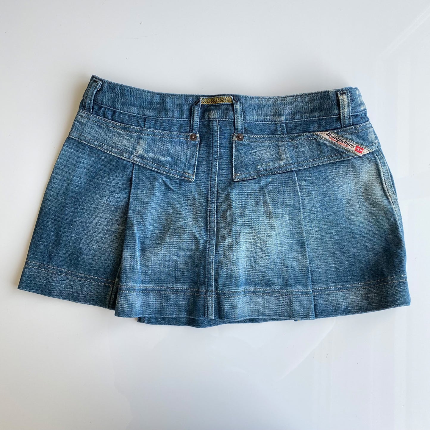 Vintage Y2K Diesel Asymmetric Wrap Denim Skirt (36 EU - 8 UK - 4 US)