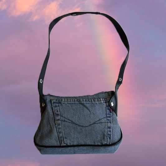 Vintage Y2K Denim Shoulder Bag