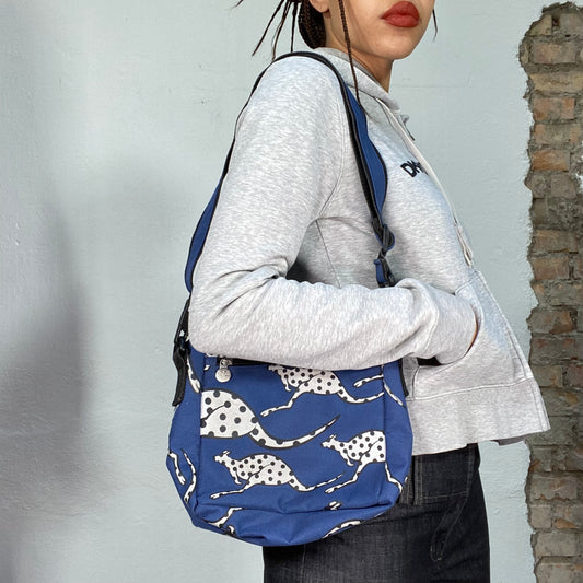 Vintage 2000's Blue Chiemsee Crossbody Messenger Bag