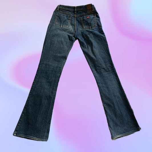 Vintage Y2K Low Waist Miss Sixty Flare Jeans (34)