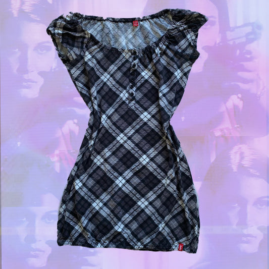 Vintage 90's Plaid Dress (S)