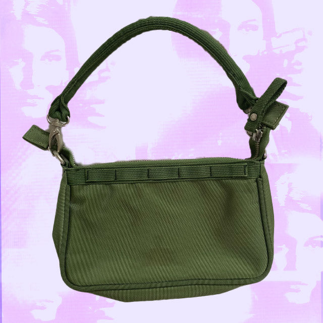 Vintage Y2K George Gina & Lucy Green Shoulder Bag