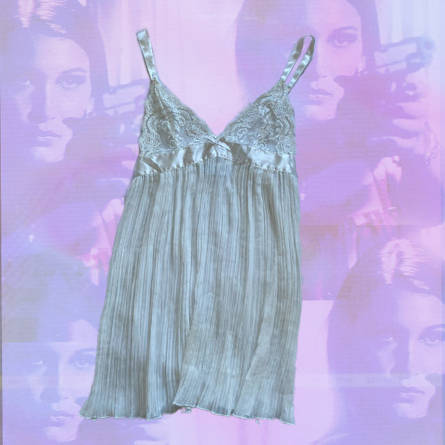 Vintage 90's Angel Sheer Neglige Dress (M)