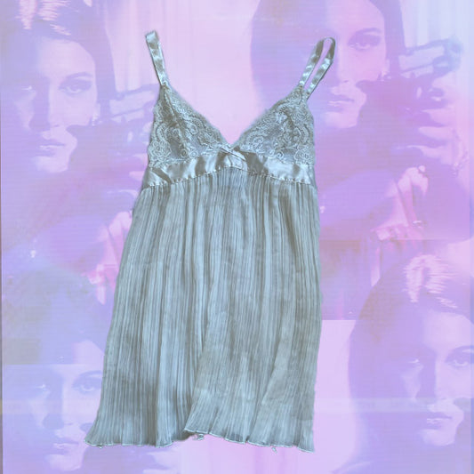 Vintage 90's Angel Sheer Neglige Dress (M)
