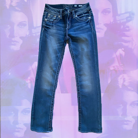 Vintage Y2K Miss Me Jeans (34)