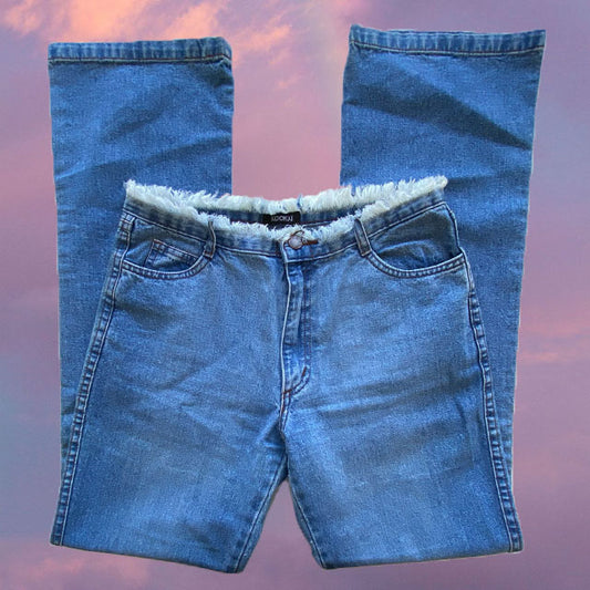 Vintage Y2K Kookai Low Waist Flare Jeans (36 EU)