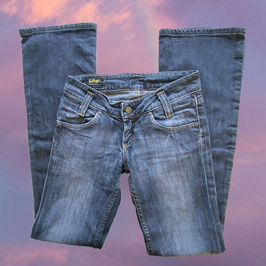 Vintage Y2K Lee Low Waist Flared Jeans (36 EU)