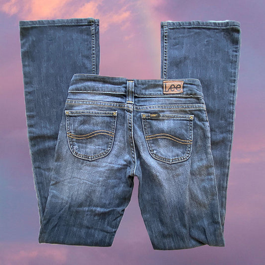 Vintage Y2K Lee Low Waist Flared Jeans (36 EU)
