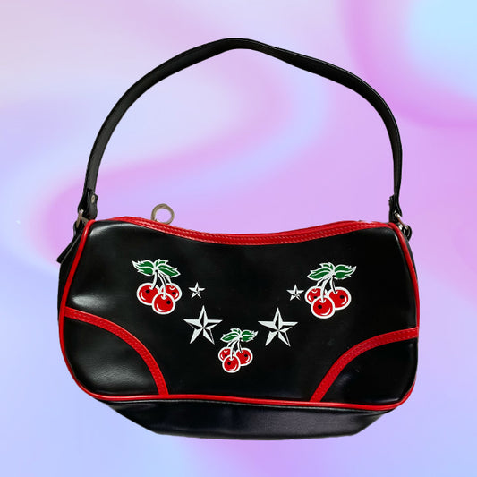 Vintage Y2K Cherry Shoulder Bag