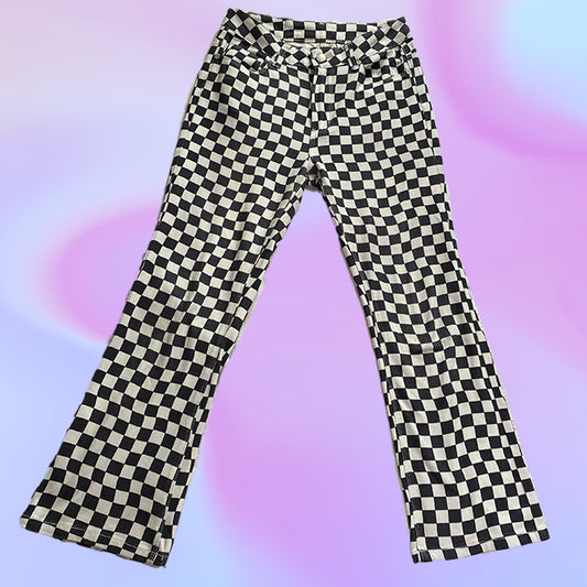 Vintage UNIF Apex Checkered Pants
