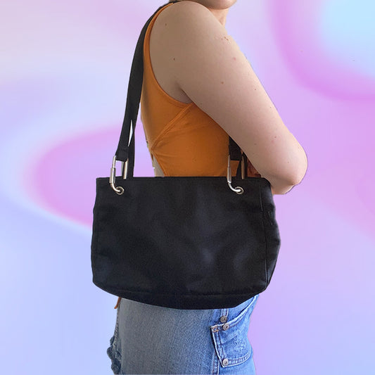 Vintage 90's Benetton Nylon Shoulder Bag