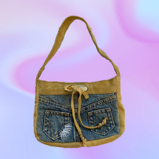 Vintage Dolce & Gabbana Denim Shoulder Bag