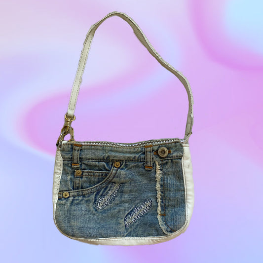 Vintage Dolce & Gabbana Denim Shoulder Bag