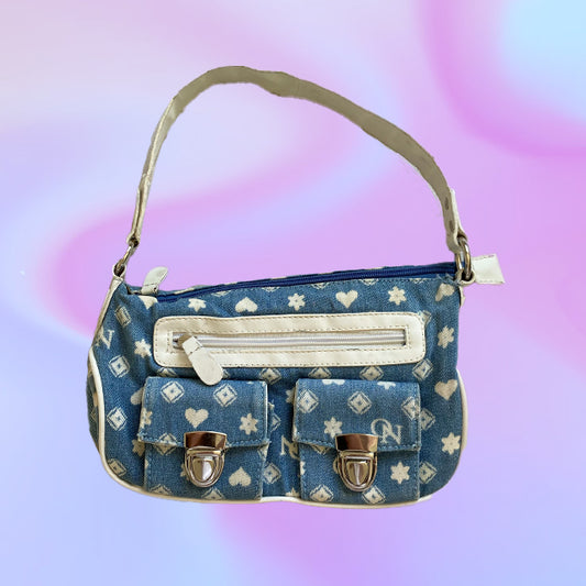 Vintage Y2K Denim Shoulder Bag