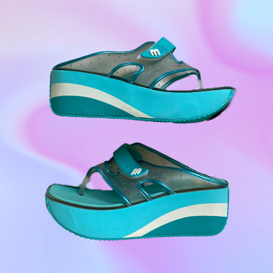 Vintage Y2K Melissa Platform Sandals (40/41)