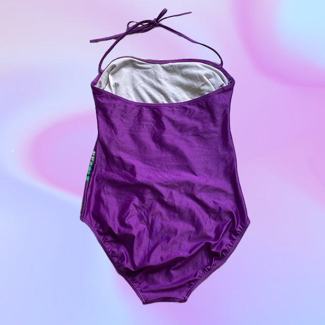 Vintage 80's Purple Swimsuit