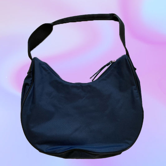 Vintage 90's Polo Ralph Lauren Navy Shoulder Bag