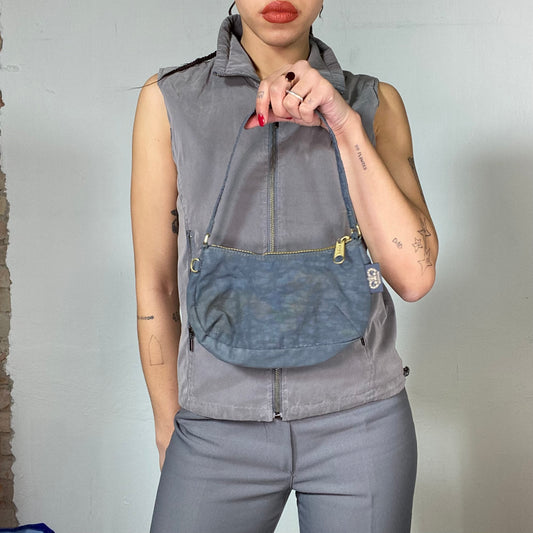 Vintage 2000's Skater Tiel Blue Tiny Shoulder Bag