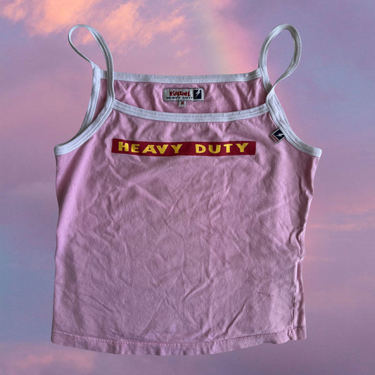 Vintage 90's Killah Miss Sixty "Heavy Duty" Cami Top (S/M)
