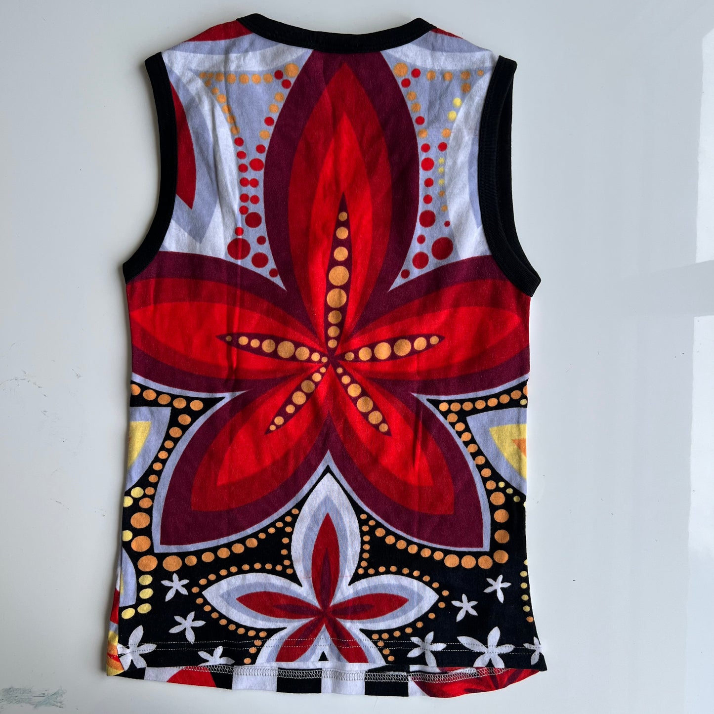 Vintage 90's Funky Art Tank Top (S/M)