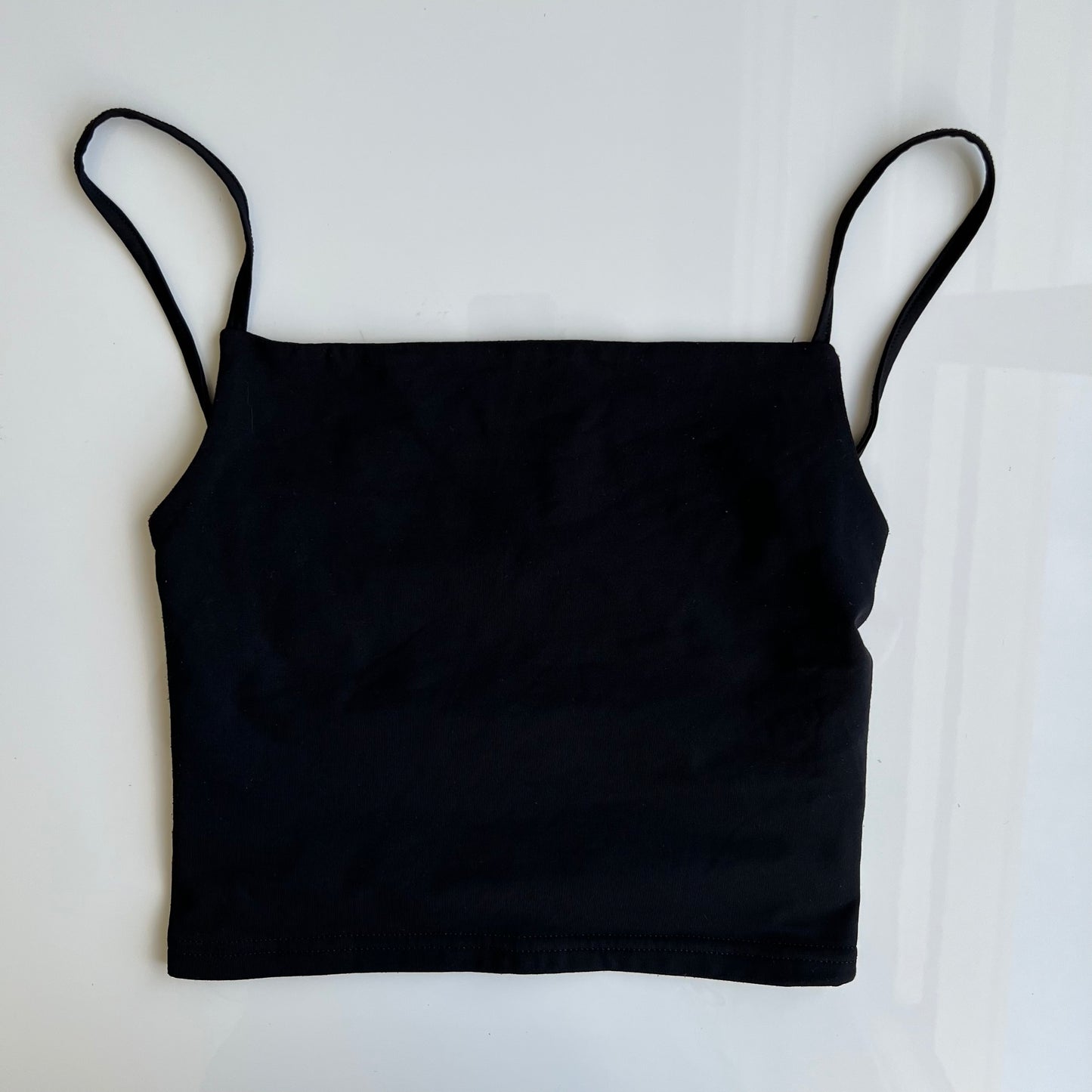 Vintage 90's Clubwear Black Backless Cami Top (S)