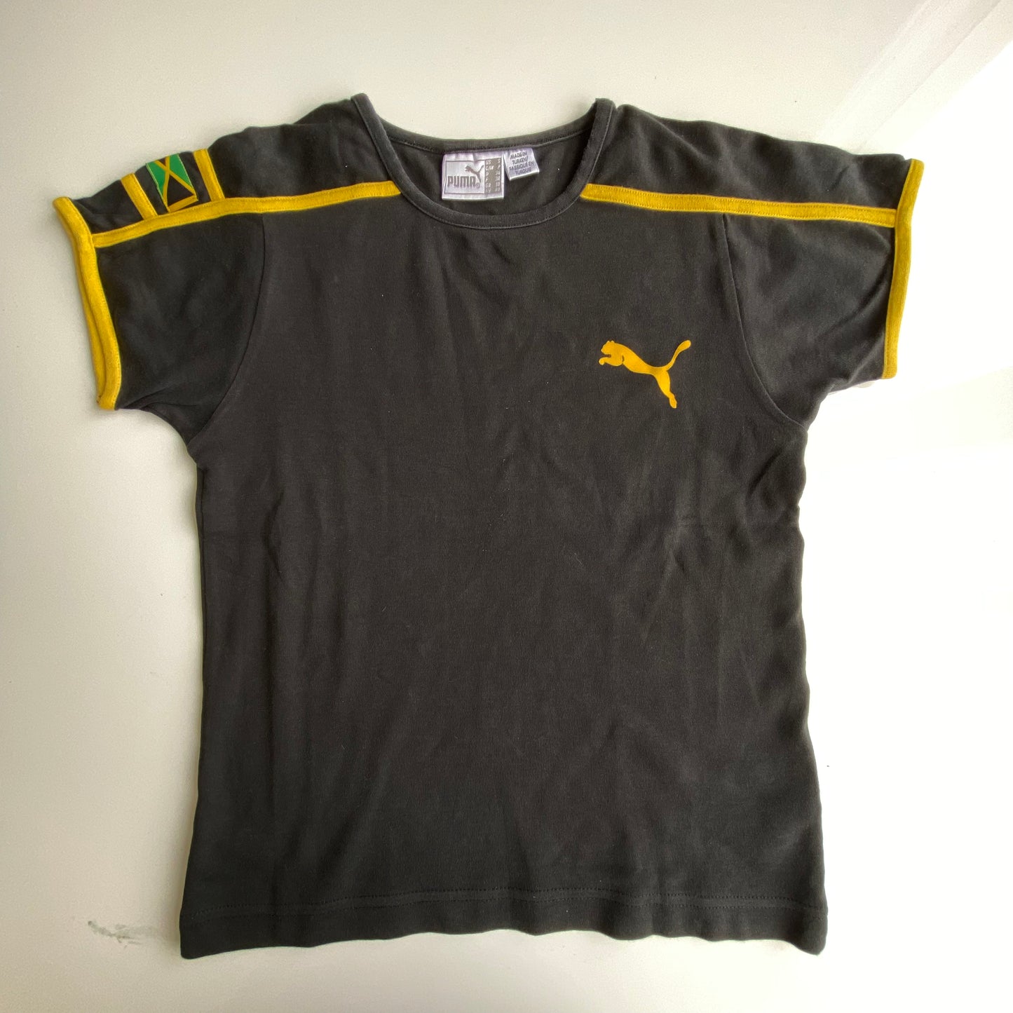 Vintage 90's Sporty Puma Jamaica Baby Tee (S/M)