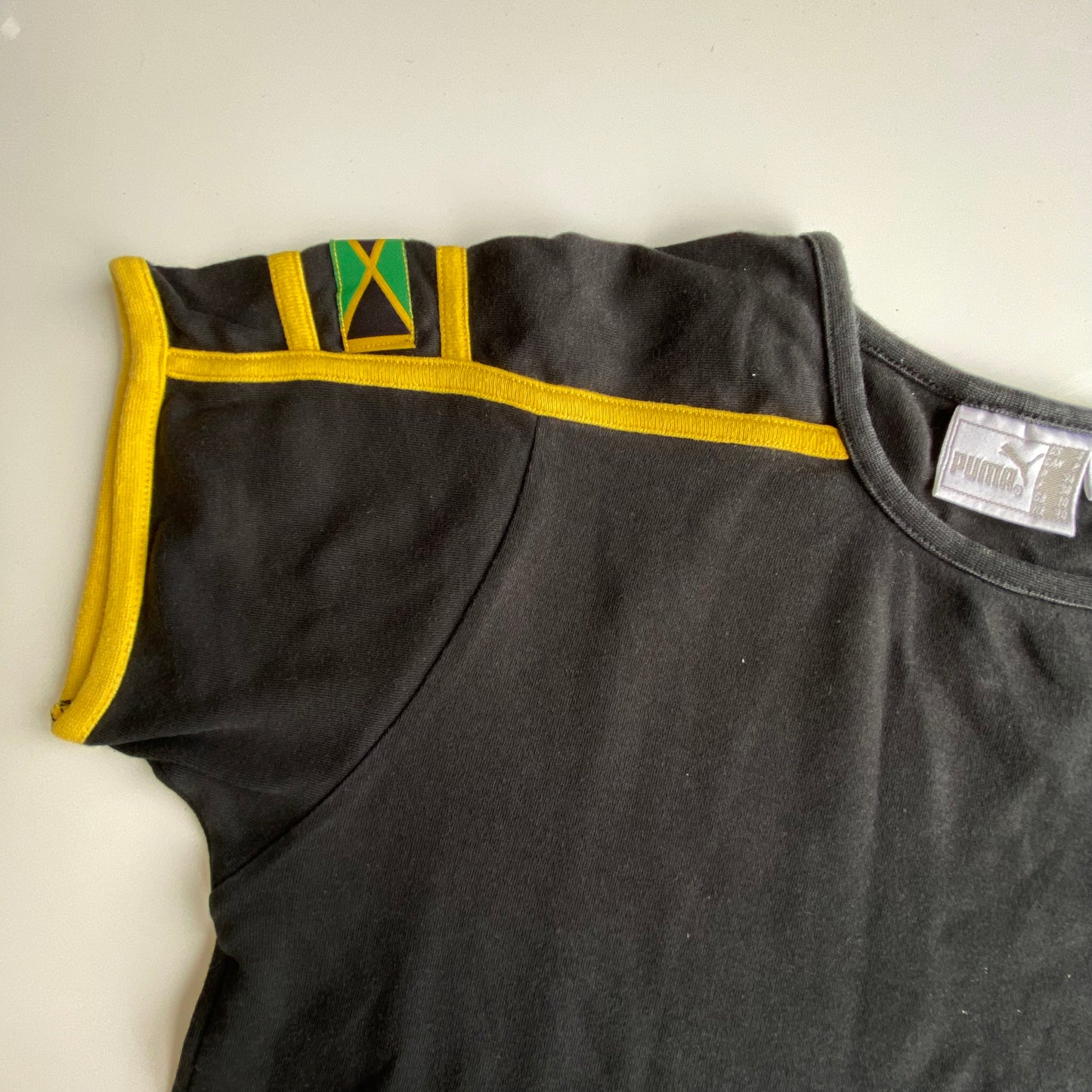 Vintage 90's Sporty Puma Jamaica Baby Tee (S/M)