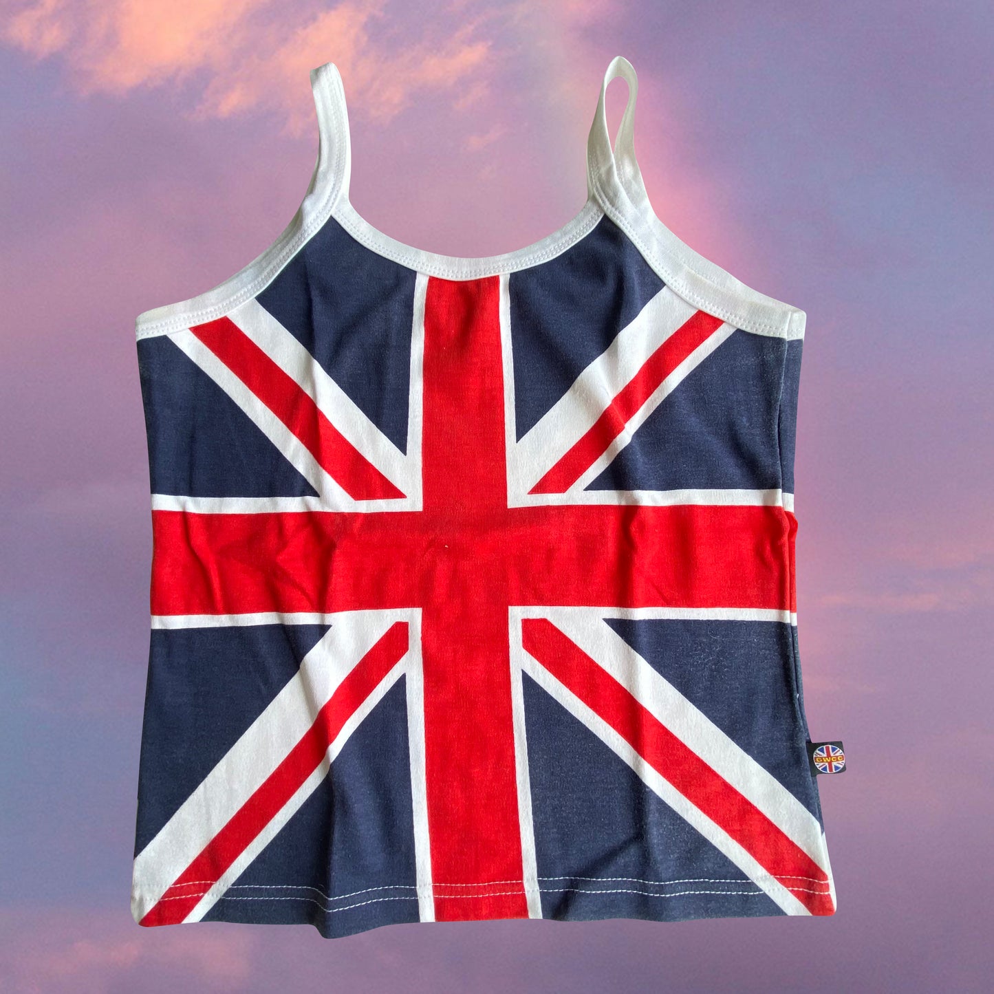 Vintage 90's UK Flag Cami Top (M)