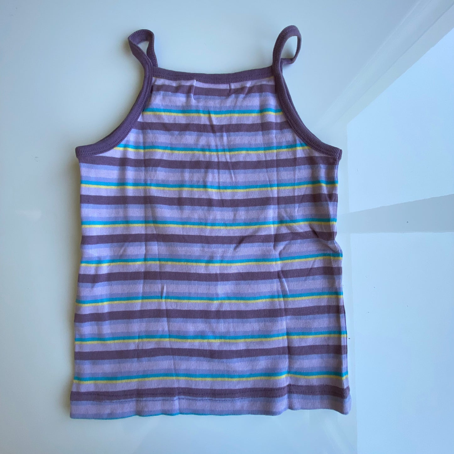 Vintage 90’s Skater Striped Cami Top with Little Devil Print (XS)