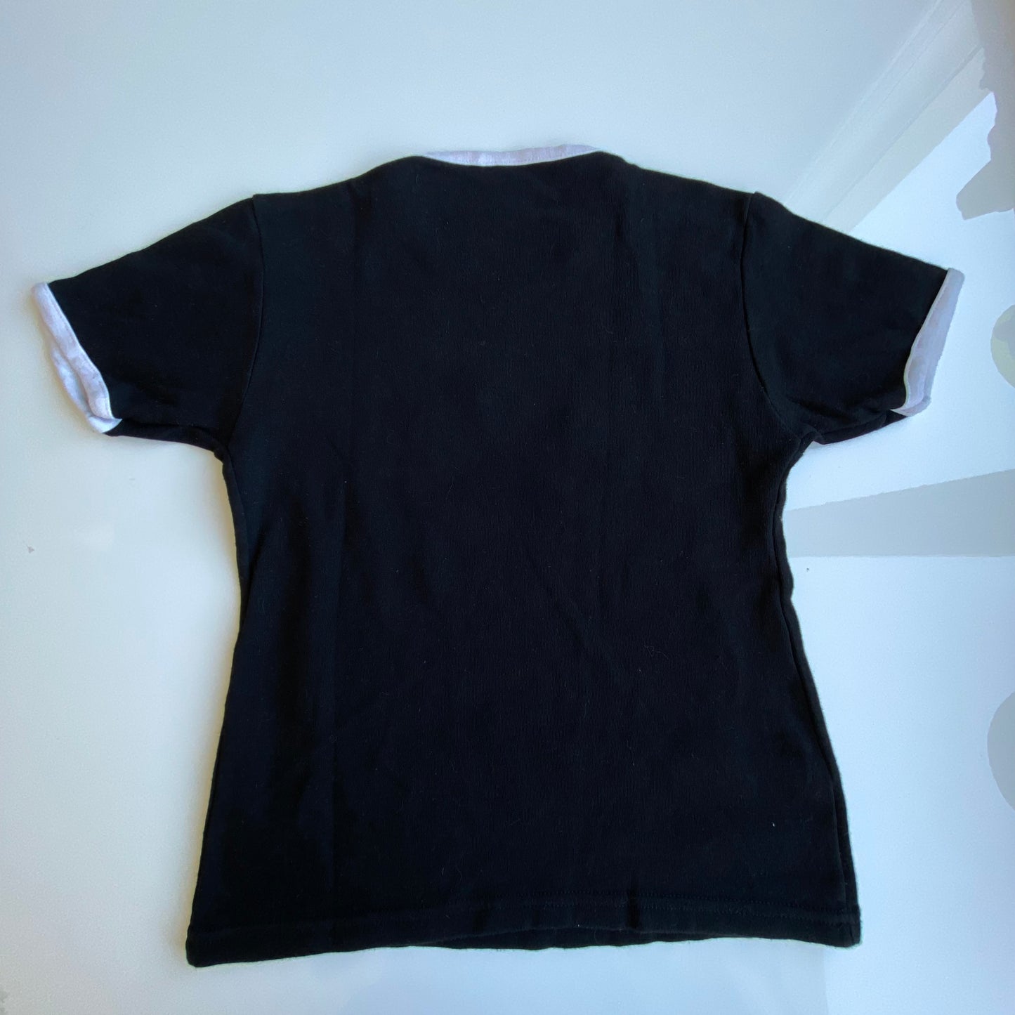 Vintage 90’s “Natural Blonde” Graphic Black Baby Tee (S)