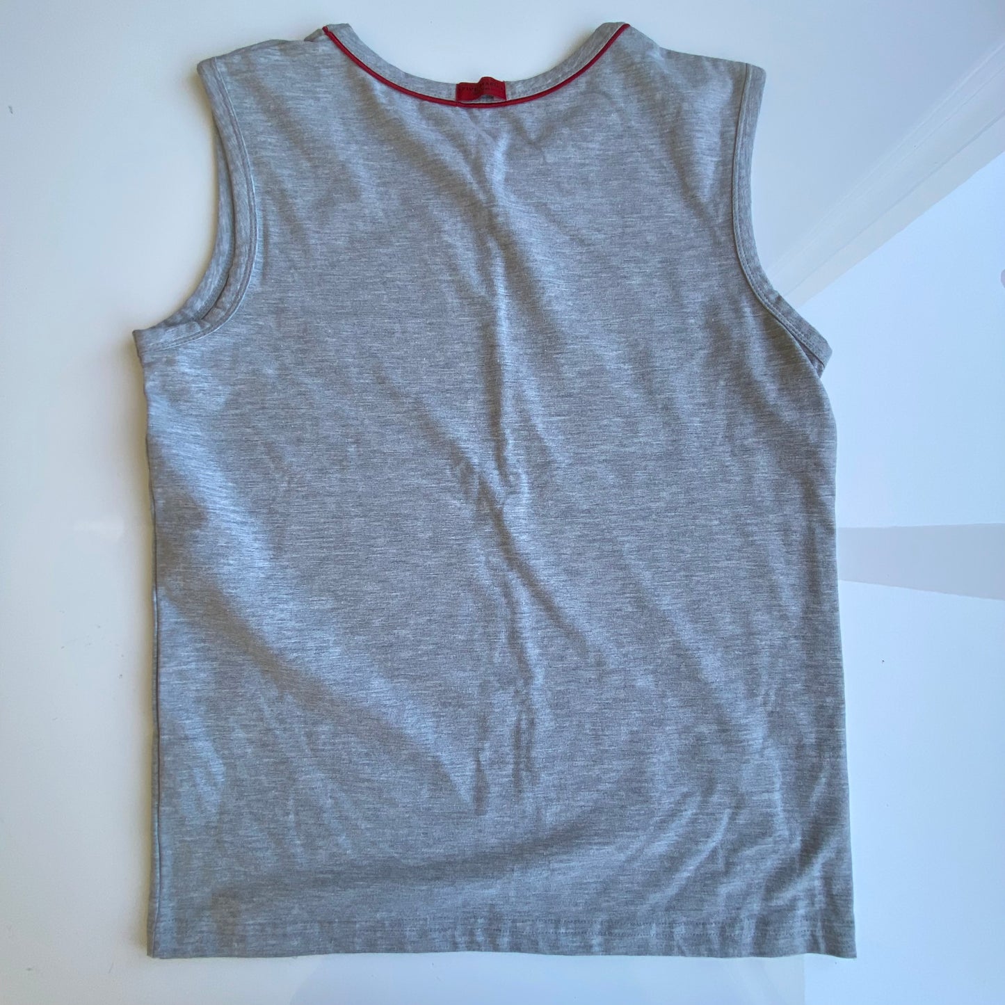 Vintage 90’s Unisex Archive Vive Maria Grey Skater Logo Tank Top (S-L)