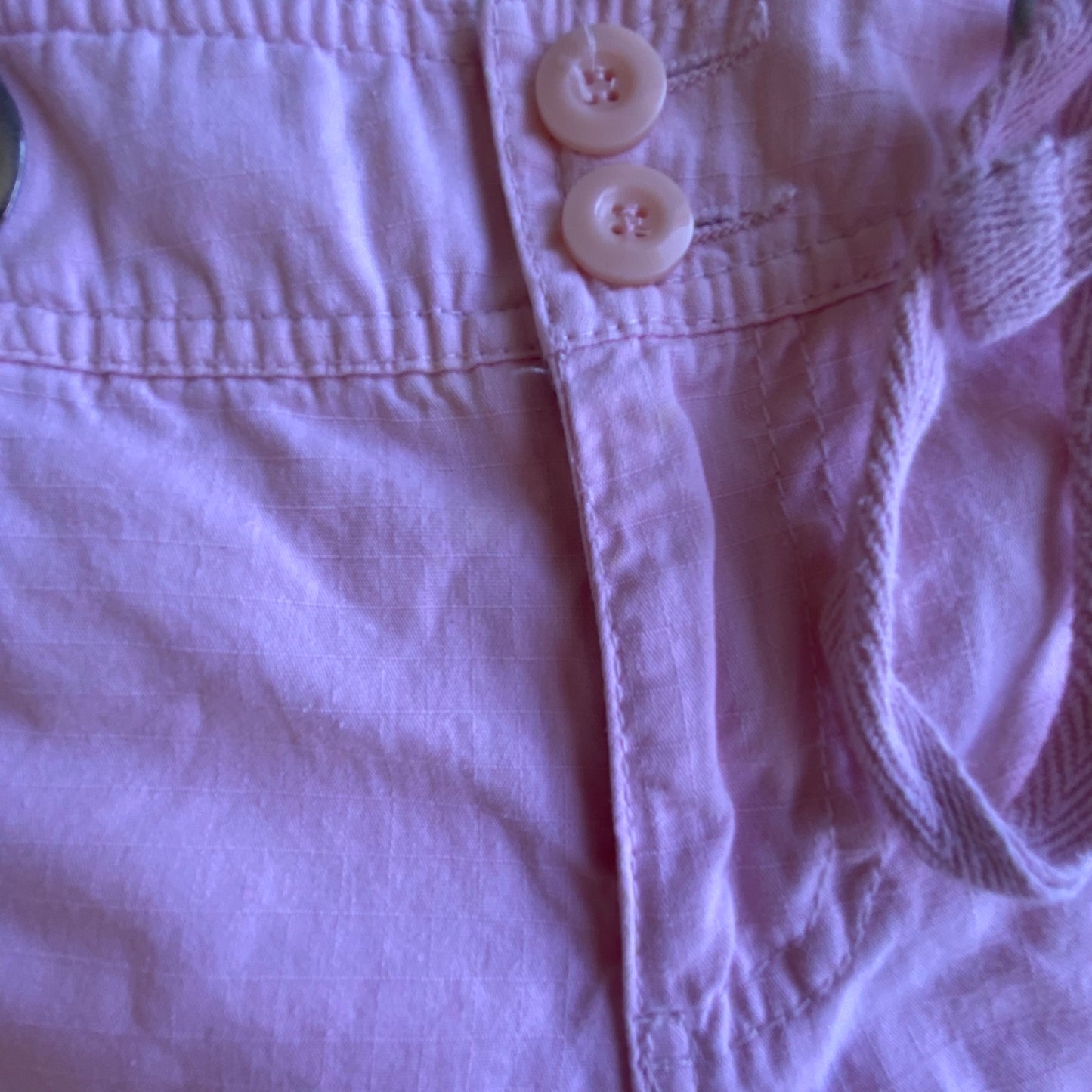Vintage 90’s Pink Low Waist Baggy Cargo Pants with Dragon Embroidery (S)