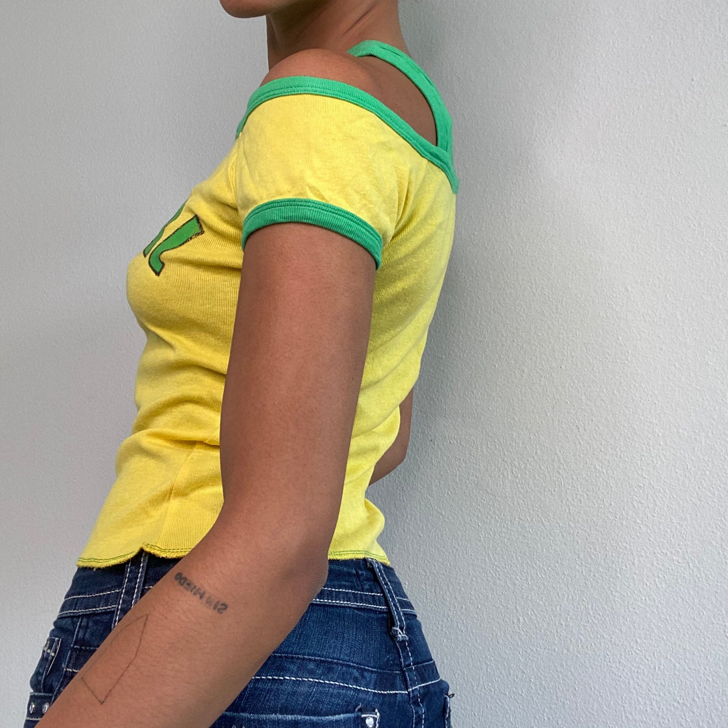 Vintage 90's Sporty 'Jamaica' Country Flag Top (S)