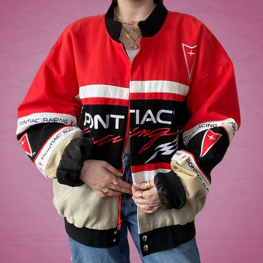 Vintage 90's Pontiac Nascar Racing Jacket