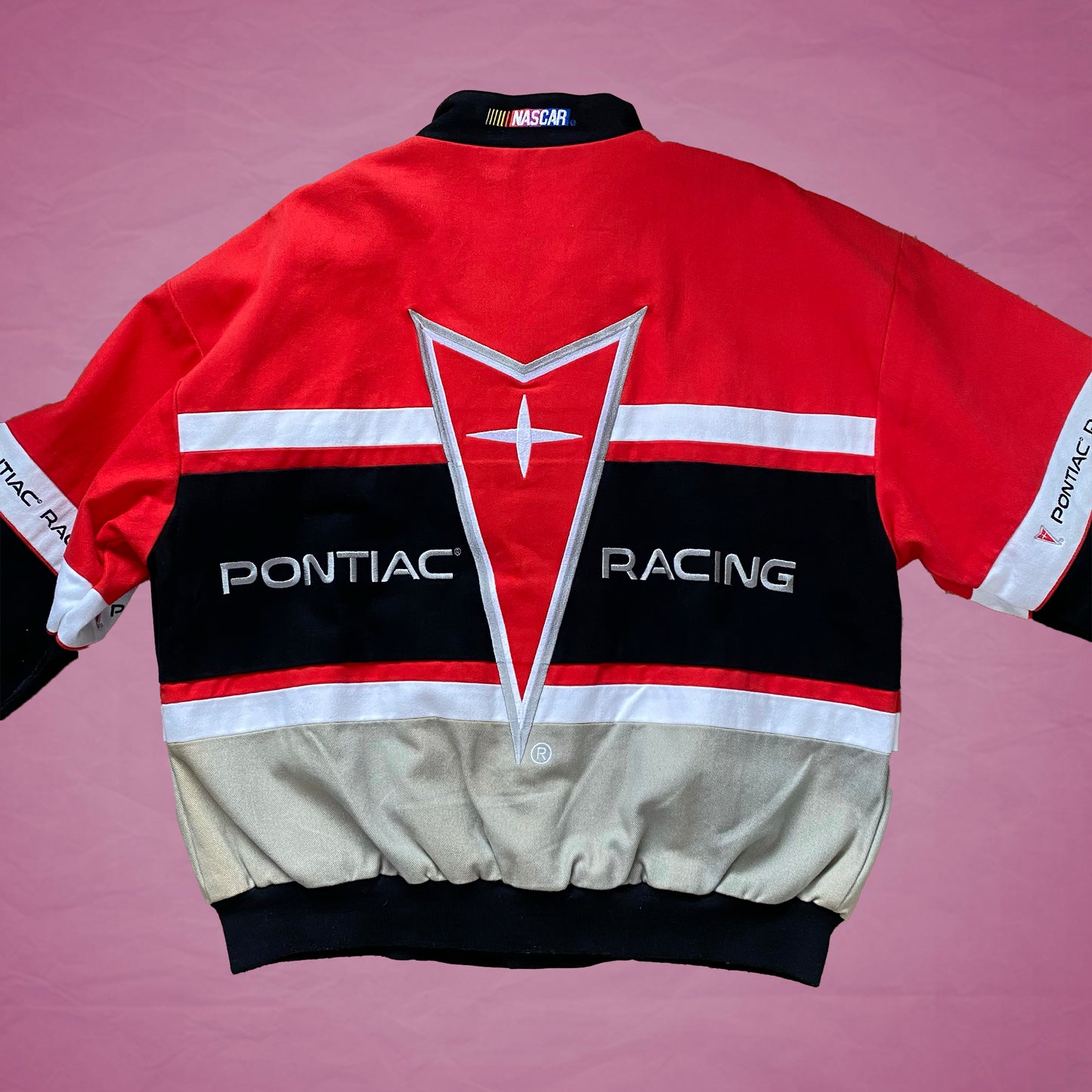 Vintage 90's Pontiac Nascar Racing Jacket