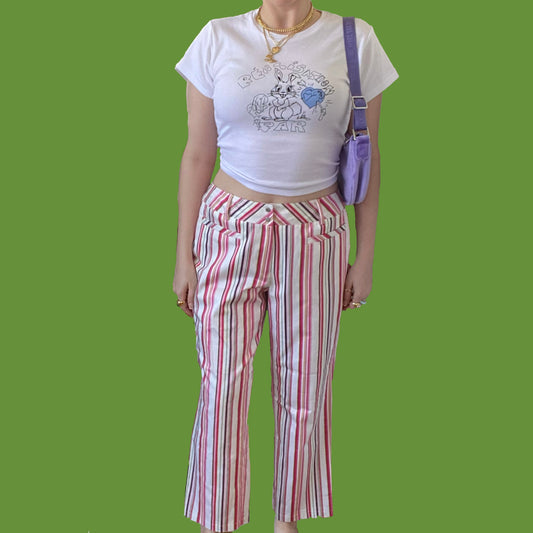 Vintage Y2K MCM Striped Pants