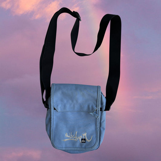 Vintage 90's Techwear Skater Baby Blue Cargo Crossbody Bag