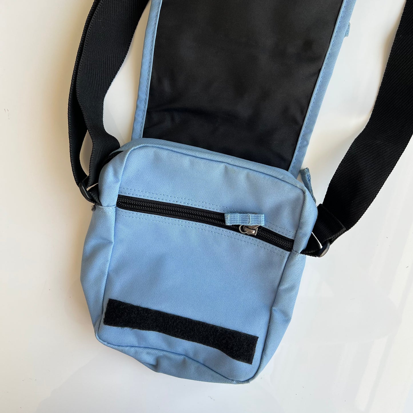 Vintage 90's Techwear Skater Baby Blue Cargo Crossbody Bag